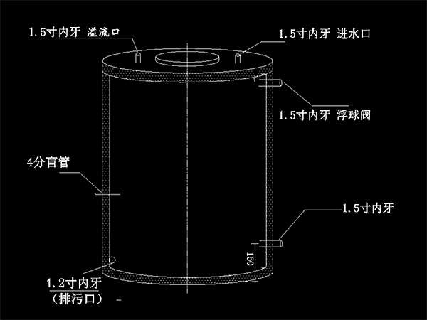 不銹鋼水箱進(jìn)水和溢流哪個高哪個低